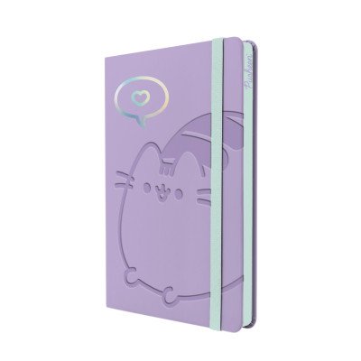 Cuaderno Notes A5 Pusheen x96 hojas rayadas Mooving