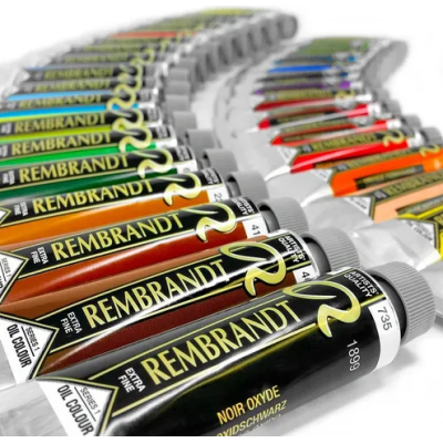 Óleo Rembrandt Serie 3 Verde Ftalo Amarillo (681) 40cc Talens