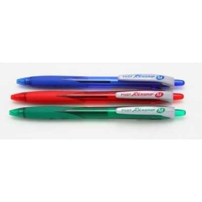 Boligrafo rexgrip 1mm Pilot Rojo