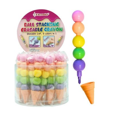 Crayon con puntas intercambiables Helados x 5 colores Colours