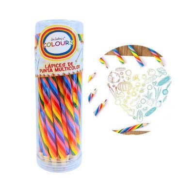 Lápiz punta multicolor Colours
