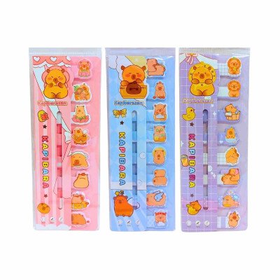 Banderitas adhesivas Capybara Colours