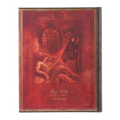 Cuaderno Mary Shelley, Frankenstein Ultra-Rayado Paperblanks