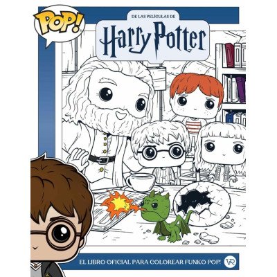 Libro para Colorear Harry Potter El Libro Oficial Funko Pop V&R Editoras