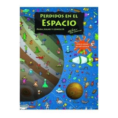 Libro para colorear de actividades Perdidos en el Espacio V&R Editoras