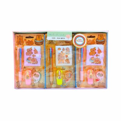 Set escolar Capybara Colours