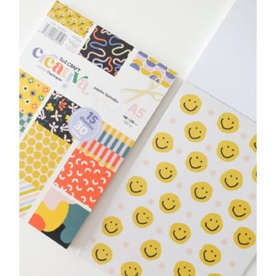 Block de Papel para Scrap A5 Creativa de 160 grs x30 hojas Ibicraft