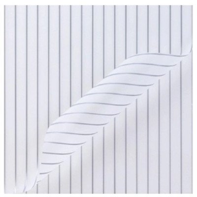 Papel coreano de 57x57 cm Esmerilado líneas Plata por unidad Ibico