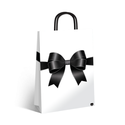 Bolsa regalo Lazo de noche 30x12x41 cm Premium Pack