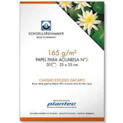 Block Acuarela A4 de 165 gramos Da Capo x20 hojas Schoellershammer