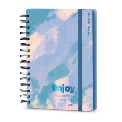 Agenda Semanal 15x21 cm Pastel I Mooving