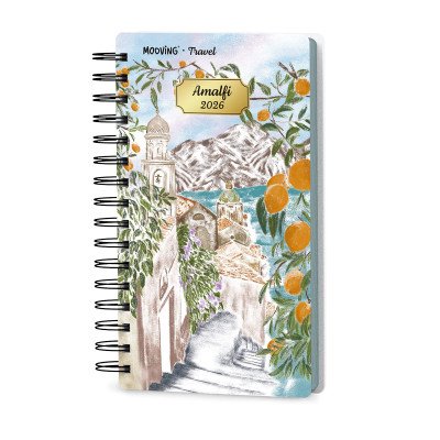 Agenda pocket Travel II espiralada Mooving