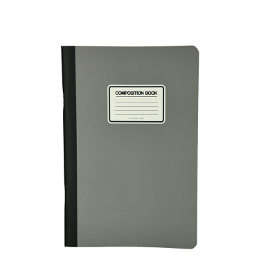 Cuaderno 14x21 cm americano gris rayado acaballado Do Decorline