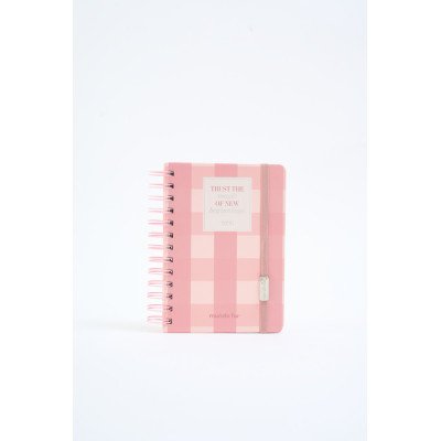 Agenda 12x17 cm 2 dias x pagina Pink 1 c/esp. FW