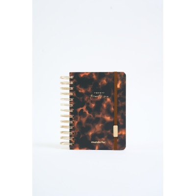 Agenda 12x17 cm 2 dias x pagina Boho FIRE c/esp. FW