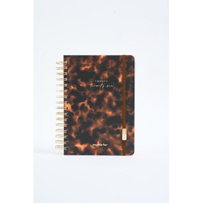 Agenda 15x21 cm semanal Boho FIRE c/esp. FW