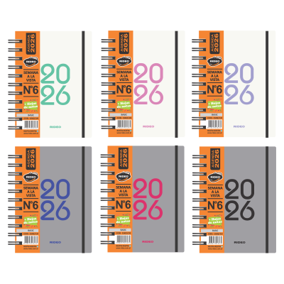 Agenda N°6 semanal Basic Rideo