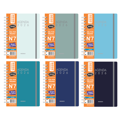 Agenda N°7 diaria Ocean Rideo