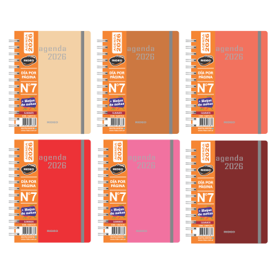 Agenda N°7 diaria Summer Rideo