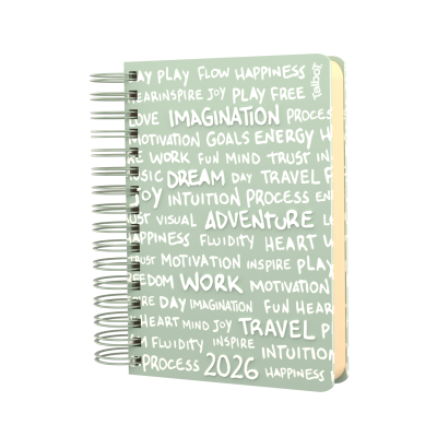 Agenda cartera N°6 Diaria Manuscrita Talbot