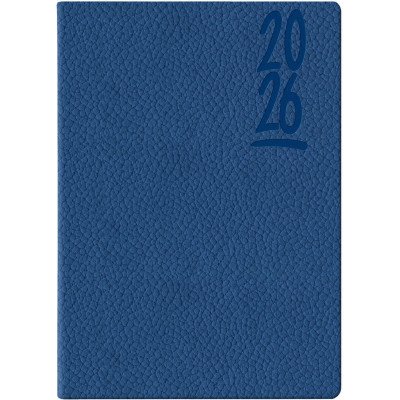 Agenda N°7 Diaria Colfosco tapa flexible azul encuadernada Talbot