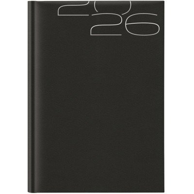 Agenda Nº7 Positano diaria negro encuadernada Talbot