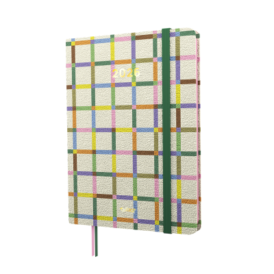 Agenda N°7 Diaria Geométrica 3 encuadernada Talbot