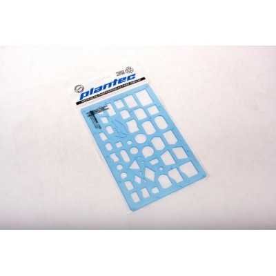 Plantilla Inyectada Profesional Diagramas para Computación Mod. 2105 Plantec