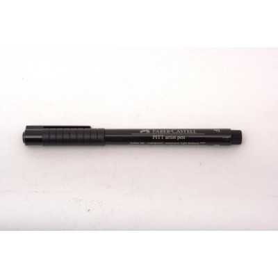Marcador Pitt Artist Pen Negro F Faber-Castell