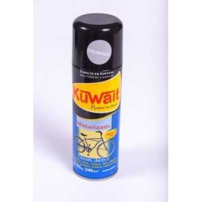 Esmalte Sintético en Aerosol metal CROMADO x240 cc Kuwait