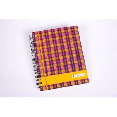 Cuaderno con esquela tapa dura Scottish x 120 hojas rayado Cita Kit