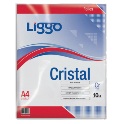 Folios A4 x10 unidades Liggo